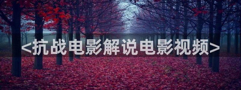青苹果在线影院免费播放电视剧网站：<抗战电影解说电影视频>
