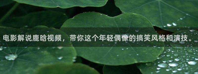 4488青苹果电影院：电影解说鹿晗视频，带你这个年轻偶像的搞笑风格和演技。